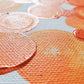 BILD `LEICHTIGKEIT`  orange auf Premium-Leinwand 4cm. Als Auftragsarbeit, oder als limitierter Premium-Druck. Hier unten kannst du alle Infos unverbindlich erhalten - eine Preisliste, Farben und Formate. Fülle einfach das Formular aus: